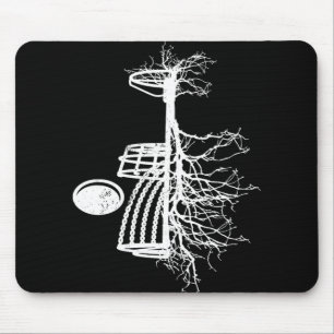 Unique Disc Golf Gift Tree Disc Frisbees Cool Disc Mouse Mat