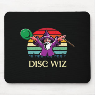 Unique Disc Golf Player Gift Frisbees Golfer Cool Mouse Mat
