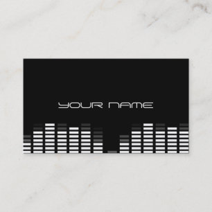 Unique DJ Business Card