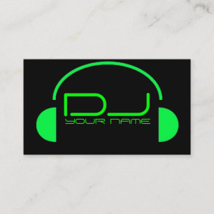 Unique DJ Business Card