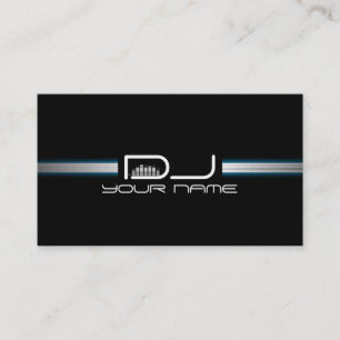 Unique DJ Business Card