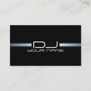 Unique DJ Business Card