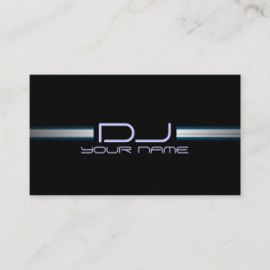 Unique DJ Business Card