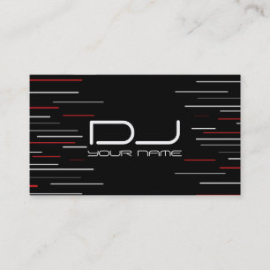 Unique DJ Business Card