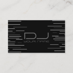 Unique DJ Business Card