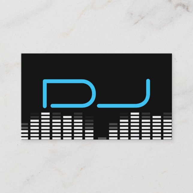 Unique DJ Business Card (Front)
