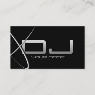 Unique DJ Business Card