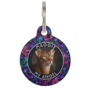 Unique Dog Gift Anemones Pet Tag