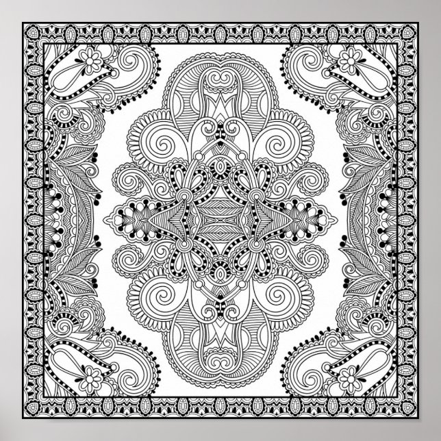 Unique Doodle 2 Poster (Front)