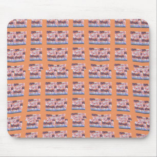 Unique Elegant Heart-Patterned Artwork for All Age Mouse Mat