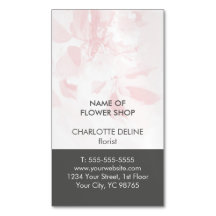 Unique Elegant Pale Pink Grey Floral Florist