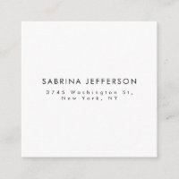 Unique Elegant Plain Simple Minimalist