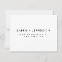 Unique Elegant Plain Simple Minimalist
