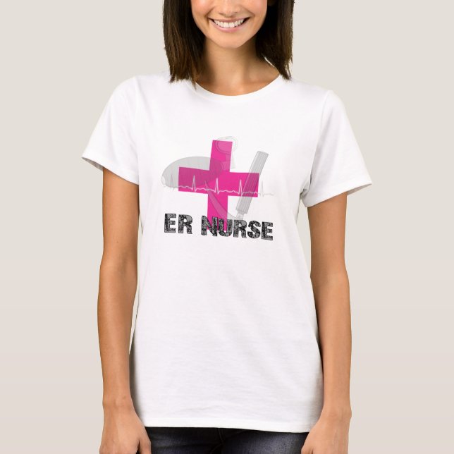 Unique ER Nurse T-Shirt (Front)