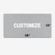 Unique Extended 36" X 18" Extra Large Mouse Pad