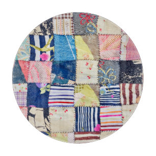 Unique Fabric: Bangkok Handmade Blankets Cutting Board