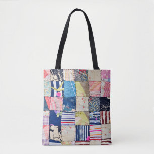 Unique Fabric: Bangkok Handmade Blankets Tote Bag