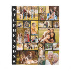 Unique Family Name 20 Photo Collage Simple