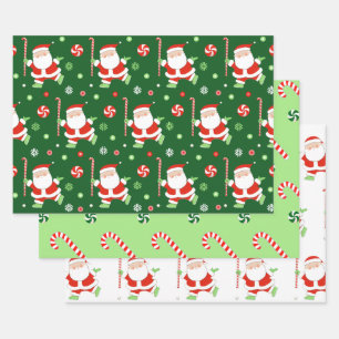 Unique Field Hockey Holiday Gift Wrapping Paper Sheet