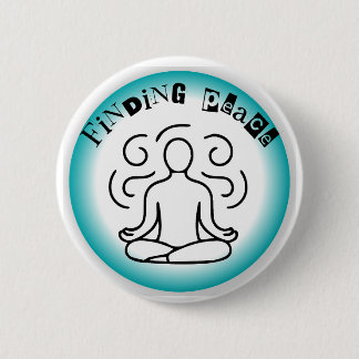 Unique Finding Peace Art Designs - Happy Shopping 6 Cm Round Badge