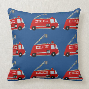 Unique fire truck cushion