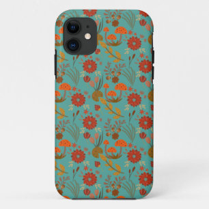 Unique Floral Pattern iPhone 11 Case