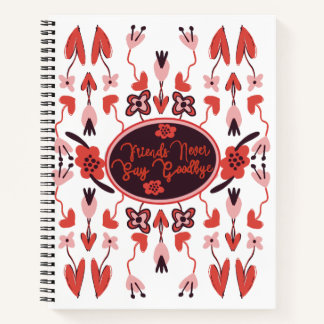 Unique FloralDesign  Notebook