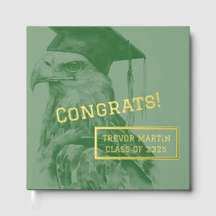 Unique Foil Graduation Party Guest Book