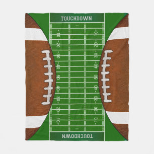 Unique Football Field Football Blanket