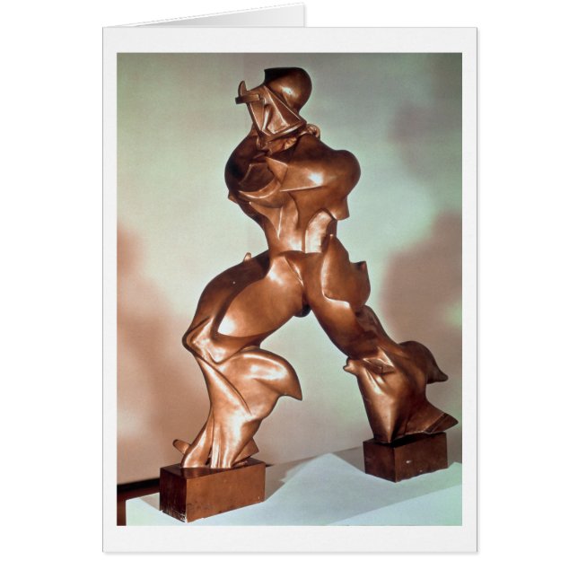 Unique Forms of Continuity in Space, 1913 (bronze) (Front)