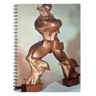 Unique Forms of Continuity in Space, 1913 (bronze) Notebook