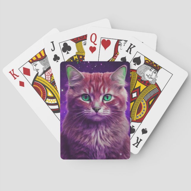 Unique & Fun Card Deck for Cat Lovers (Back)