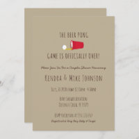 Unique & Funny, Couples Baby Shower Invitation