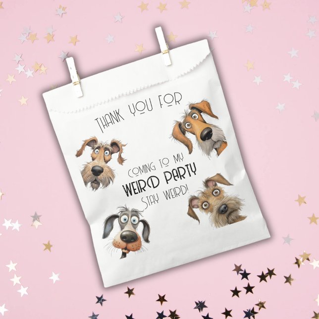 Unique Funny Dog Party Favour Bags (Creator Uploaded)