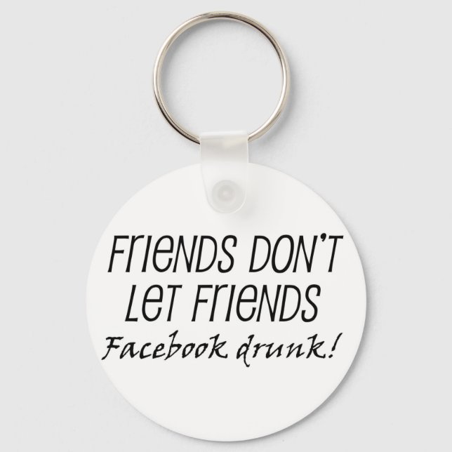 Unique funny friend birthday gifts humour keychain (Front)