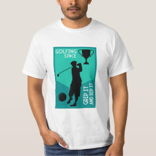 Unique Funny Vintage Golf Gift T-Shirt