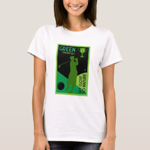 Unique Funny Vintage Golf Gift T-Shirt