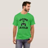 unique gaming parent - funny home school gamer dad T-Shirt (Front Full)
