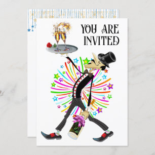 Unique Gathering Waiter Series  Invitation