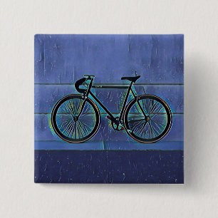 unique gifts for bike riders 15 cm square badge