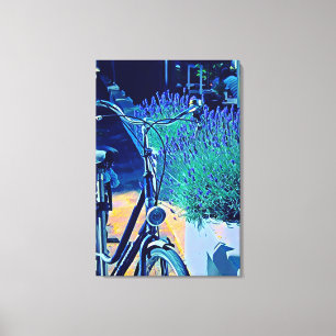 unique gifts for bike riders canvas print