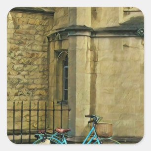 Unique gifts for bike riders square sticker