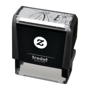Unique gifts for bikers self-inking stamp