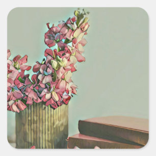 Unique gifts for librarian square sticker