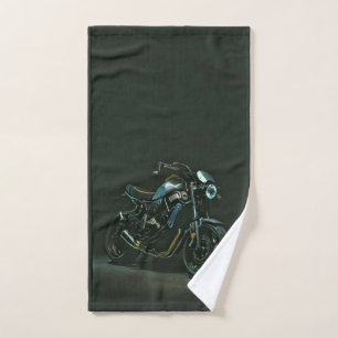 Unique gifts for motorcycle riders hand towel
