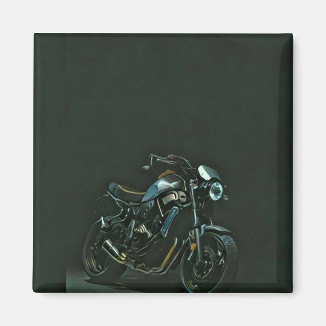 Unique gifts for motorcycle riders magnet (Front)