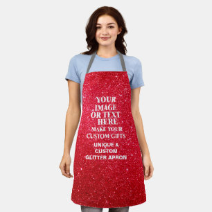 Unique Glitter Apron For Ladies