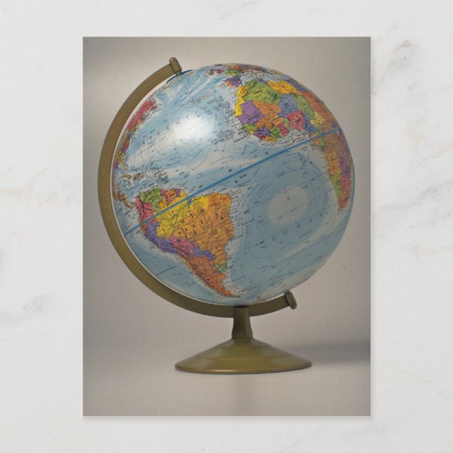 Unique Globe Postcard (Front)