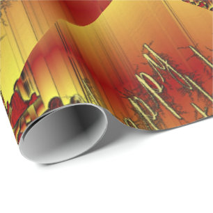 unique, glossy Wrapping Paper, colourful, festive, Paper