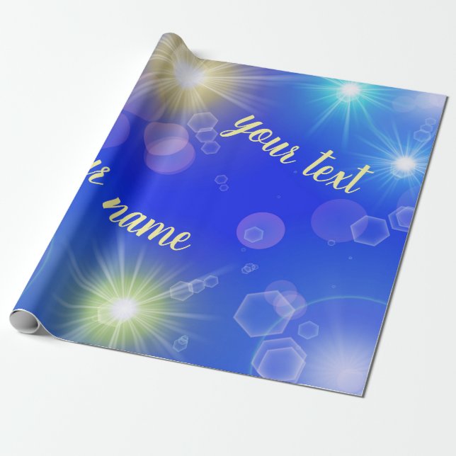 unique, glossy Wrapping Paper, colourful, festive, Paper (Unrolled)